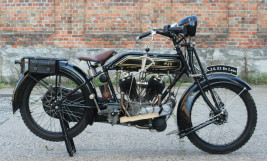 AJS 1925 800cc Model E1 -sold to Austria-