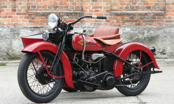 Harley Davidson Model R 750cc Combination 1934