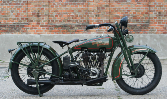 1927 Harley-Davidson JD 1200cc IOE V-twin -video-