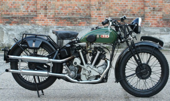 BSA J34-11 500cc OHV V-Twin 1934 -sold-