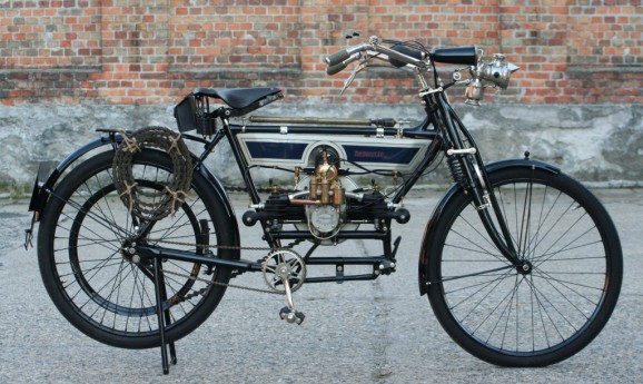 Douglas 347cc 2¾hp Twin 1908 -sold to Germany-