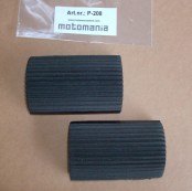 Universal footrest gummi