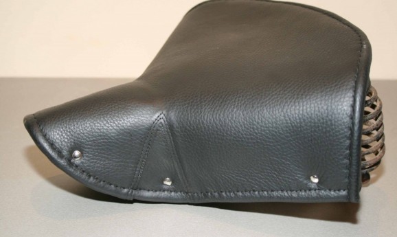 Terry Saddle with Leather