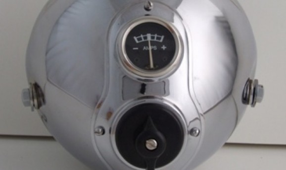 Lucas 7" Headlamp chrome