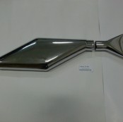 Norton / New Imperial silencer with Fisthail