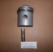 Mahle piston with ring