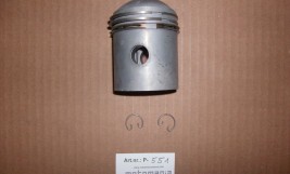 Mahle piston with ring