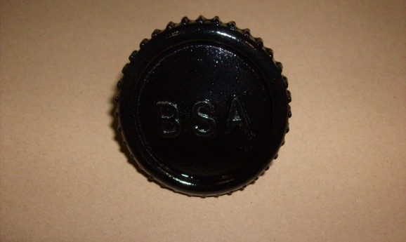 BSA steering damper knob