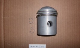 Mahle piston with ring